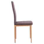 ΚΑΡΕΚΛΑ ΜΕΤΑΛΛΙΚΗ LADY HM0037.13 ΚΑΦΕ ΥΦΑΣΜΑ ΜΕΤΑΛΛΙΚΟ ΣΚΕΛΕΤΟ K/D 40x48x95 εκ. - Image 3