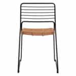 ΚΑΡΕΚΛΑ ΜΕΤΑΛΛΙΚΗ ALLEGRA HM5694 ΜΕ WICKER ΜΠΕΖ 51x54x83Υ εκ. - Image 6