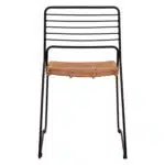 ΚΑΡΕΚΛΑ ΜΕΤΑΛΛΙΚΗ ALLEGRA HM5694 ΜΕ WICKER ΜΠΕΖ 51x54x83Υ εκ. - Image 6