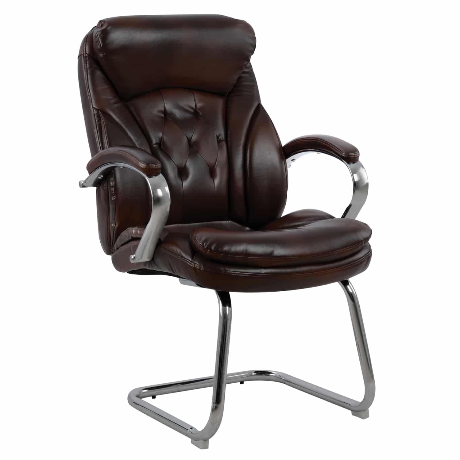 karekla-synergasias-fb9110009-kafe-65x52 ΠΟΛΥΘΡΟΝΑ ΣΥΝΕΡΓΑΣΙΑΣ LANISHA HM1100.09 ΚΑΦΕ 65x52x105Υεκ. - Image 1