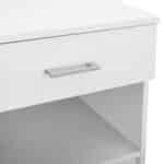 ΚΟΜΟΔΙΝΟ ΜΕ 1 ΣΥΡΤΑΡΙ LANEY ΛΕΥΚΟ HM2345.05 45x35,5x47 εκ. - Image 6