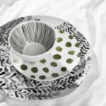 Raeder - Πορσελάνινη Πιατέλα Mix & Match "Foliage Black" 22cm - Image 2