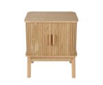 Andrea House - Κομοδίνο Με Ντουλαπάκι Nordic Ash Wood Large - Image 2