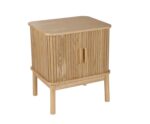 Andrea House - Κομοδίνο Με Ντουλαπάκι Nordic Ash Wood Large