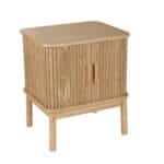 Andrea House - Κομοδίνο Με Ντουλαπάκι Nordic Ash Wood Large
