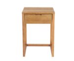 Andrea House - Κομοδίνο Με 1 Συρτάρι Modern Oak Wood - Image 2