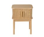 Andrea House - Κομοδίνο Με Ντουλαπάκι Nordic Ash Wood - Image 2