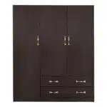 ΝΤΟΥΛΑΠΑ 3ΦΥΛΛΗ CARLY HM384.01 ΜΕ ΔΥΟ ΣΥΡΤΑΡΙΑ ZEBRANO 150X55Χ180Υεκ. - Image 3