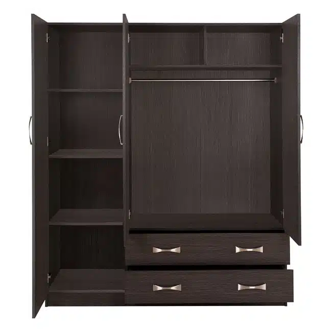 ΝΤΟΥΛΑΠΑ 3ΦΥΛΛΗ CARLY HM384.01 ΜΕ ΔΥΟ ΣΥΡΤΑΡΙΑ ZEBRANO 150X55Χ180Υεκ. - Image 4