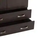 ΝΤΟΥΛΑΠΑ 3ΦΥΛΛΗ CARLY HM384.01 ΜΕ ΔΥΟ ΣΥΡΤΑΡΙΑ ZEBRANO 150X55Χ180Υεκ. - Image 6