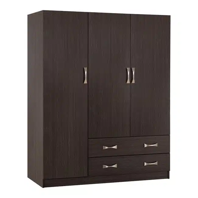 ntoylapa-3fylli-carly-hm38401-me-dyo-syr ΝΤΟΥΛΑΠΑ 3ΦΥΛΛΗ CARLY HM384.01 ΜΕ ΔΥΟ ΣΥΡΤΑΡΙΑ ZEBRANO 150X55Χ180Υεκ. - Image 1