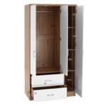 ΝΤΟΥΛΑΠΑ 3ΦΥΛΛΗ ME 2 ΣΥΡΤΑΡΙΑ CAESAR HM340.06 SONAMA - ΛΕΥΚO 89x42,5x181 εκ. - Image 3