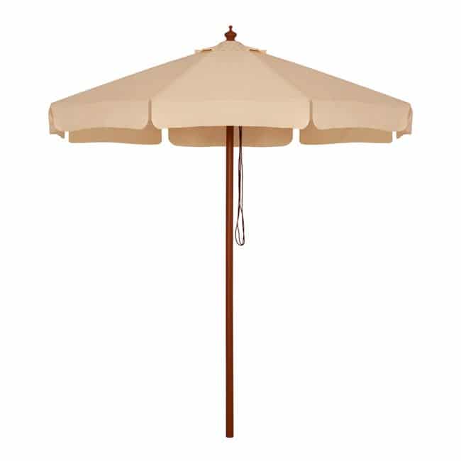 omprela-epaggelmatiki-f230x250y-me-xylin ΟΜΠΡΕΛΑ ΕΠΑΓΓΕΛΜΑΤΙΚΗ WALLER Φ2.30X2,50Y ΜΕ ΞΥΛΙΝΟ ΣΚΕΛΕΤΟ HM6021 ΜΠΕΖ - Image 1