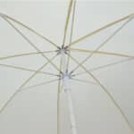 ΟΜΠΡΕΛΑ ΘΑΛΑΣΣΗΣ RANDALL 2.20μ HM6015.01 ΛΕΥΚΗ 8 ΑΚΤΙΝΕΣ FIBERGLASS - Image 2