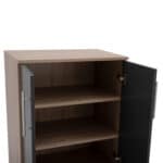 ΠΑΠΟΥΤΣΟΘΗΚΗ ΝΤΟΥΛΑΠΙ ΞΥΛΙΝΗ EMERIE HM2206.04 SONAMA-ΓΚΡΙ 60X40,5X80 εκ. - Image 7