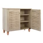 ΠΑΠΟΥΤΣΟΘΗΚΗ-ΝΤΟΥΛΑΠΙ ΞΥΛΙΝΗ CASSIOPE HM2208.02 SONAMA 77Χ34Χ67.5Υεκ. - Image 4