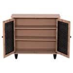 ΠΑΠΟΥΤΣΟΘΗΚΗ ΞΥΛΙΝΗ MCKENNA HM2266.02 ΣΕ ΧΡΩΜΑ SONAMA-ΜΑΥΡΟ 77x30x69Υεκ. - Image 5