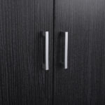 ΠΑΠΟΥΤΣΟΘΗΚΗ ΞΥΛΙΝΗ DAYANNA ΜΕ 6 ΡΑΦΙΑ 60X43X180.5εκ. ZEBRANO HM2379.01 - Image 5