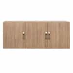 ΠΑΤΑΡΙ 3ΦΥΛΛΗΣ ΝΤΟΥΛΑΠΑΣ CARLY HM385.02 ΣΕ ΧΡΩΜΑ SONAMA 150X55Χ60Υεκ. - Image 3