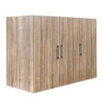 ΠΑΤΑΡΙ 3ΦΥΛΛΗΣ ΝΤΟΥΛΑΠΑΣ ALIVIA HM351.02 ΣΕ ΧΡΩΜΑ SONAMA 90X42X60 - Image 2