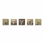 ΠΙΝΑΚΑΣ ΠΕΝΤΑΠΤΥΧΟ MDF ROMANTIC FLOWERS HM7205.02 75X0,3X15 εκ. - Image 3