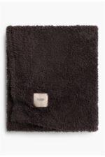 Calma House - Μαλακό Κουβερτάκι Tedy Black 120x180cm - Image 4