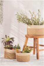 Calma House - Καλάθι Seagrass Dulse Natural 25x15cm - Image 3