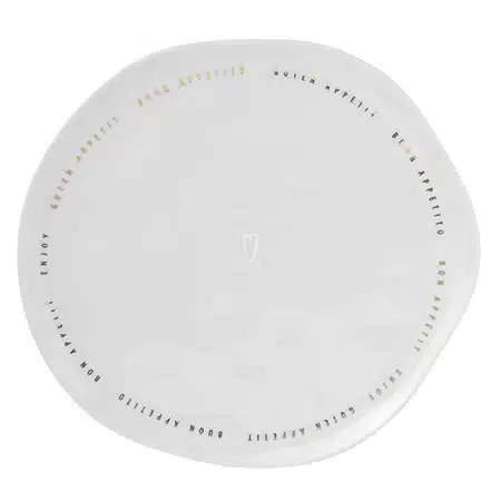 poesie-et-table-groer-gourmetteller-draufsicht-11369 Raeder - Πορσελάνινο Πιάτο "Bon Apetit" Large - Image 1