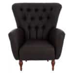 ΠΟΛΥΘΡΟΝΑ ΜΠΕΡΖΕΡΑ Τ. CHESTERFIELD ΣΕ ΧΡΩΜΑ ΚΑΦΕ HM9217.03 87x88x100 εκ. - Image 3