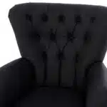 ΠΟΛΥΘΡΟΝΑ ΜΠΕΡΖΕΡΑ Τ. CHESTERFIELD ΣΕ ΧΡΩΜΑ ΜΑΥΡΟ HM9217.01 87x88x100 εκ. - Image 7