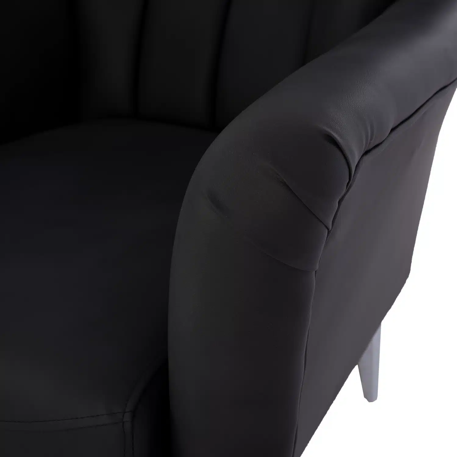 ΠΟΛΥΘΡΟΝΑ ΜΠΕΡΖΕΡΑ Τ. CHESTERFIELD ΣΕ ΧΡΩΜΑ ΜΑΥΡΟ HM9217.01 87x88x100 εκ. - Image 10