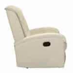 ΠΟΛΥΘΡΟΝΑ RELAX ΜΕ ΜΗΧΑΝΙΣΜΟ MASSAGE ROCCA HM0026.02 PU ΕΚΡΟΥ 80x96x97 εκ. - Image 4