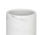 Andrea House - Κεραμικό Ποτηράκι  Για Οδοντόβουρτσες White Marble Effect - Image 2