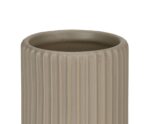 Andrea House - Ποτηράκι Για Οδοντόβουρτσες Stripe Ceramic Beige - Image 2