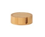 Andrea House - Σετ 4 Στρογγυλά Σουβέρ Με Βάση Bamboo - Image 3
