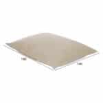 ΠΟΥΦ ANSHU HM5808.01 ΜΠΕΖ 140x180 εκ. - Image 2