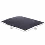 ΠΟΥΦ ANSHU HM5808.02 ΓΚΡΙ ΜΕ UV PROTECTION 140x180 εκ. - Image 2