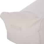 ΠΟΥΦ ΞΑΠΛΩΣΤΡΑ WADELIN HM5774.11 ΜΕ TEXTILINE ΛΕΥΚΟ 190x80x40-60Υ εκ. - Image 8