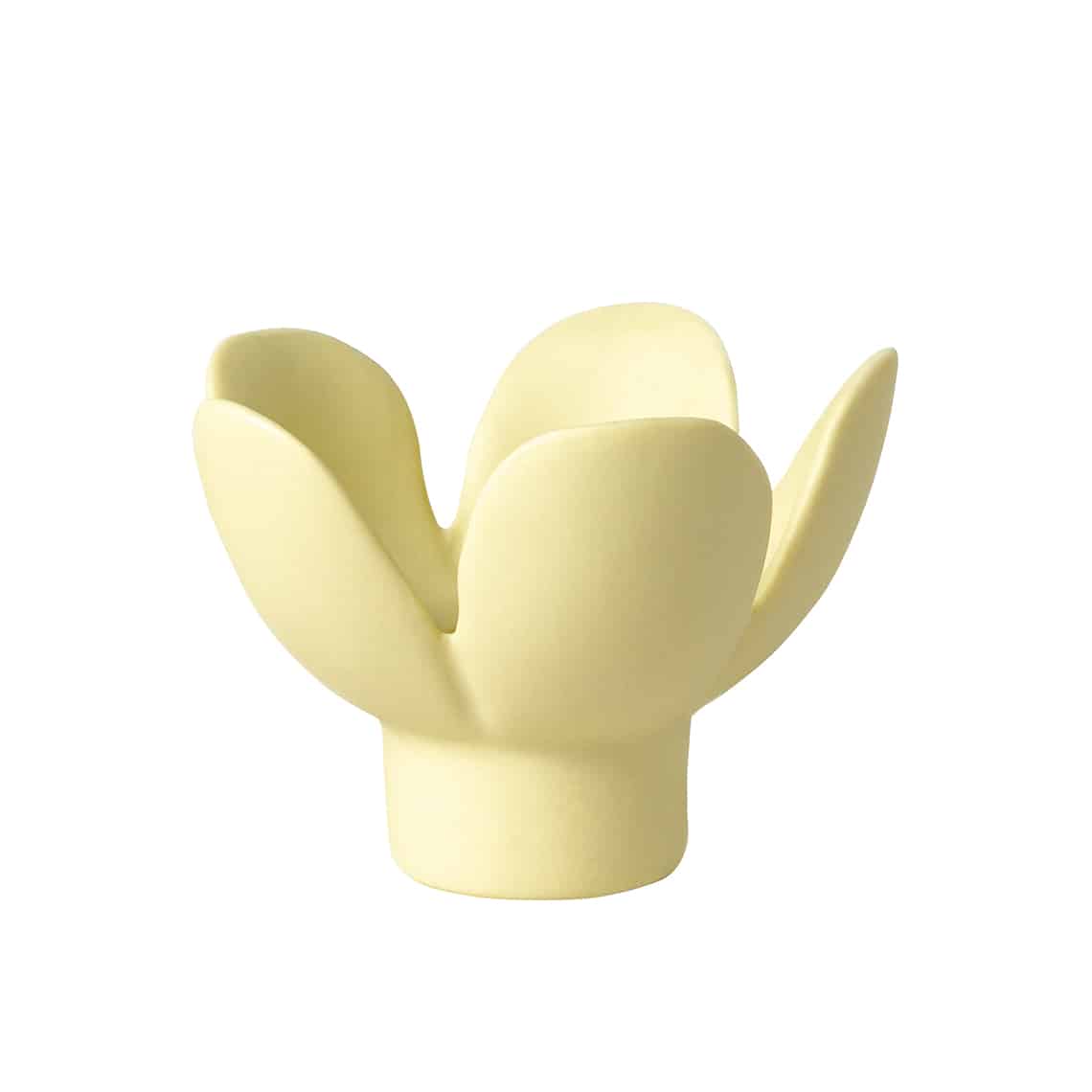 raeder-pilini-basi-gia-keri-flower-yellow-4 Raeder - Πήλινη Βάση Για Κερί Flower Yellow - Image 1