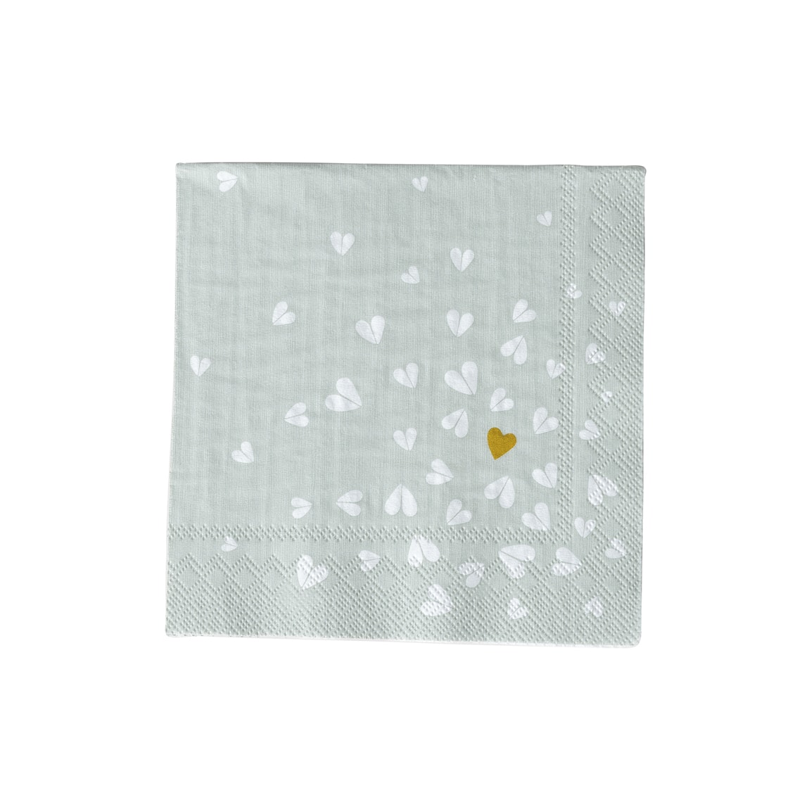 raeder-xartopetseta-cocktail-golden-heart-2 Raeder - Χαρτοπετσέτα Cocktail Golden Heart - Image 1