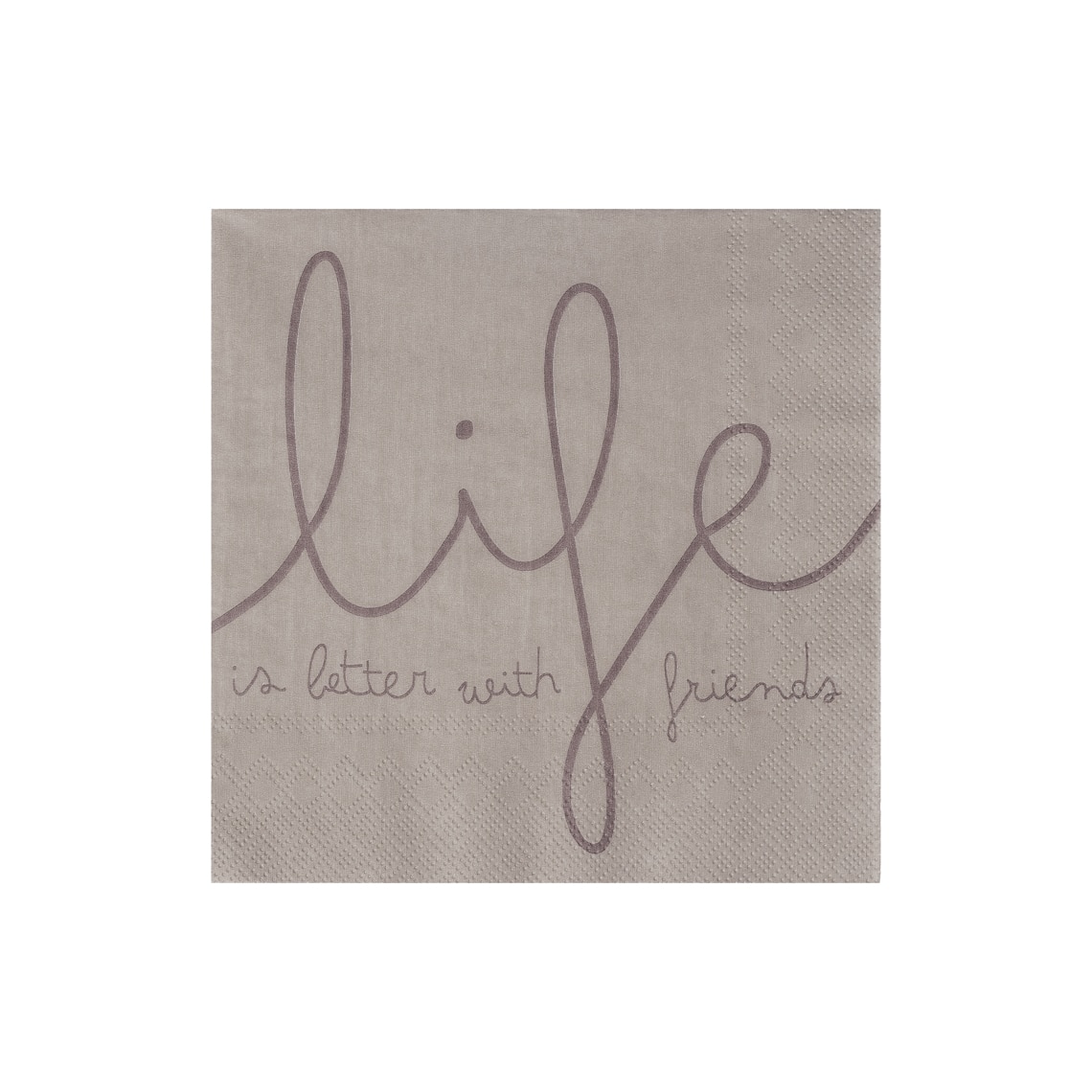 raeder-xartopetseta-life-is-better-with-friends Raeder - Χαρτοπετσέτα Life Is Better With Friends - Image 1