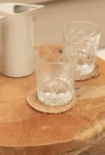 Calma House - Σετ 4 Σουβέρ Ural Natural 10cm - Image 3