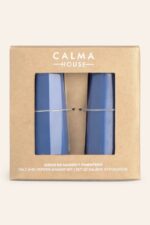 Calma House - Σετ Αλάτι Πιπέρι Mango Blue - Image 5