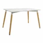 ΣΕΤ ΤΡΑΠΕΖΑΡΙΑ 5Τ ΤΡΑΠΕΖΙ MINIMAL 120Χ80-TWIST ΛΕΥΚΕΣ HM10080.01 - Image 4