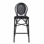 ΣΚΑΜΠΟ ΑΛΟΥΜΙΝΙΟΥ AZARIA HM5060 BAMBOO LOOK ΜΑΥΡΟ ΜΕ TEXTLINE 44x52x115Υεκ. - Image 2