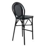 ΣΚΑΜΠΟ ΑΛΟΥΜΙΝΙΟΥ AZARIA HM5060 BAMBOO LOOK ΜΑΥΡΟ ΜΕ TEXTLINE 44x52x115Υεκ. - Image 4