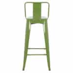 ΣΚΑΜΠΟ BAR ΜΕΤΑΛΛΙΚΟ MELITA ME ΠΛΑΤΗ ΣΕ LIGHT OLIVE GREEN HM8643.13 43Χ43Χ100εκ. - Image 6