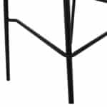 ΣΚΑΜΠΟ VINCENT HM8579.13 ΒΕΛΟΥΔΟ ΚΥΠΑΡΙΣΣΙ ΚΑΙ ΜΕΤΑΛΛΙΚΟ ΣΚΕΛΕΤΟ 56,5x47x106 εκ. - Image 9