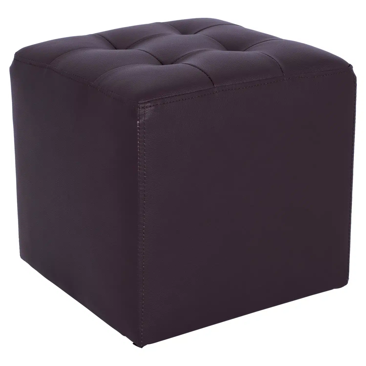 skampo-me-pu-kafe-punk-fb926403-37x37x35 ΣΚΑΜΠΩ ΜΕ PU ΚΑΦΕ PUNK HM264.03 37x37x35εκ - Image 1