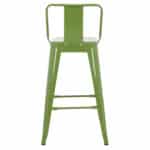 ΣΚΑΜΠΟ ΜΕΣΑΙΟΥ ΥΨΟΥΣ ΜΕΤΑΛΛΙΚΟ MELITA ΣΕ LIGHT OLIVE GREEN HM8574.13 42x42x98 εκ. - Image 6